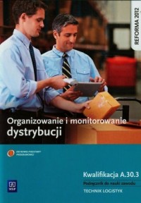 Organizowanie i monitorowanie dystrybucji. - okładka podręcznika