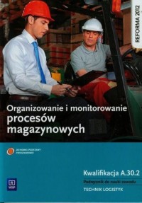 Organizowanie i monitorowanie procesów - okładka podręcznika