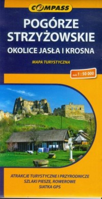 Pogórze Strzyżowskie okolice Jasła - okładka książki