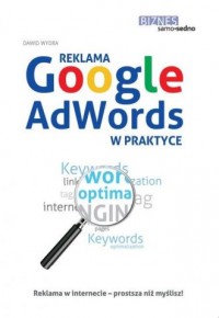 Reklama Google AdWords w praktyce - okładka książki
