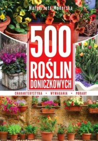 500 roślin doniczkowych - okładka książki