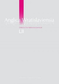 Anglica Wratislaviensia LII - okładka książki