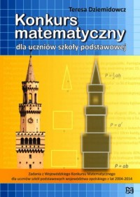 Konkurs matematyczny dla uczniów - okładka podręcznika