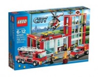 LEGO City. Remiza strażacka - zdjęcie zabawki, gry