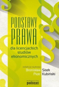 Podstawy prawa dla licencjackich - okładka książki