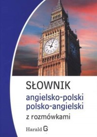 Słownik angielsko - polski, polsko - okładka podręcznika