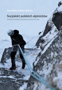 Socjolekt polskich alpinistów. - okładka książki