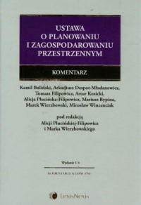 Ustawa o planowaniu i zagospodarowaniu. - okładka książki