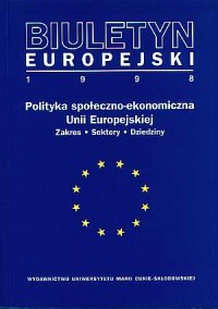 Biuletyn Europejski 1998. Polityka - okładka książki