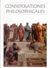 Considerationes philosophicales. - okładka książki