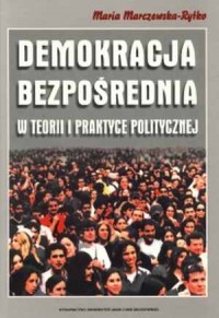 Demokracja bezpośrednia w teorii - okładka książki