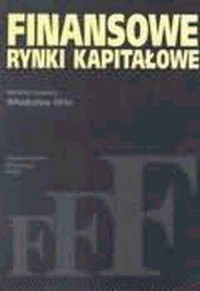 Finansowe rynki kapitałowe - okładka książki