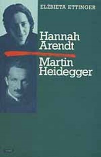 Hannah Arendt - Martin Heidegger - okładka książki