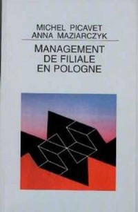 Management de filiale en Pologne - okładka książki