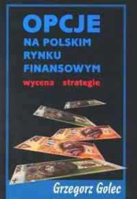 Opcje na polskim rynku finansowym. - okładka książki