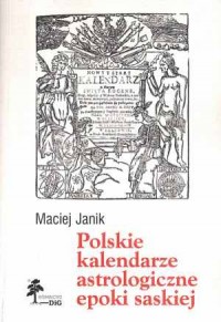 Polskie kalendarze astrologiczne - okładka książki