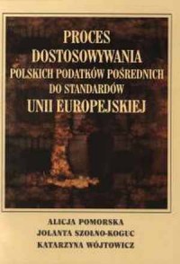Proces dostosowywania polskich - okładka książki