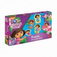 Dora poznaje świat (puzzle dla - zdjęcie zabawki, gry