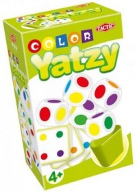 Kolorowe Yatzy - zdjęcie zabawki, gry