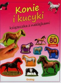 Konie i kucyki. Książeczka z naklejkami - okładka książki