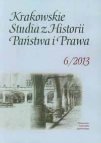 Krakowskie Studia z Historii Państwa - okładka książki