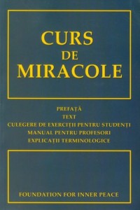 Kurs cudów. Curs de miracole (wersja - okładka książki