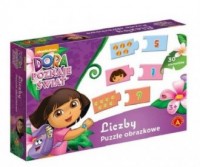 Liczby. Dora poznaje świat (puzzle) - zdjęcie zabawki, gry
