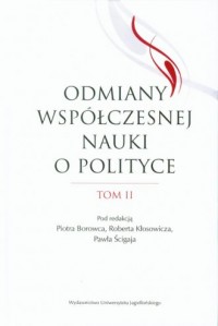 Odmiany współczesnej nauki o polityce. - okładka książki