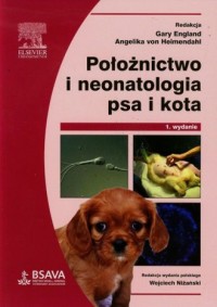 Położnictwo i neonatologia psa - okładka książki