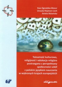 Tożsamość kulturowa, religijność - okładka książki