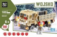 Wojsko. Ciężarówka (klocki 183-elem.) - zdjęcie zabawki, gry