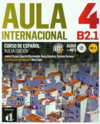 Aula Internacional 4 B2.1 Podręcznik - okładka podręcznika