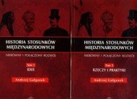 Historia stosunków międzynarodowych. - okładka książki