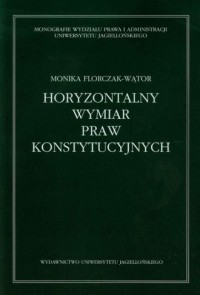 Horyzontalny wymiar praw konstytucyjnych - okładka książki