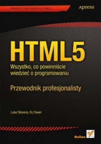 HTML5. Wszystko, co powinniście - okładka książki