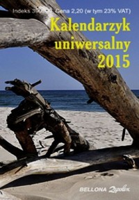 Kalendarzyk uniwersalny 2015 - okładka książki