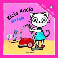 Kicia Kocia sprząta - okładka książki