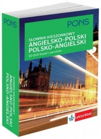 Kieszonkowy słownik angielsko-polski, - okładka podręcznika