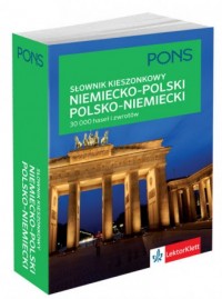 Kieszonkowy słownik niemiecko-polski, - okładka podręcznika