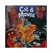 Kot i mysz - zdjęcie zabawki, gry