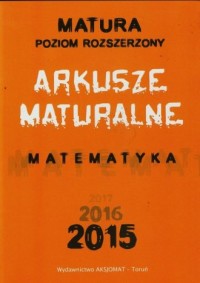 Matura 2015. Matematyka. Arkusze - okładka podręcznika