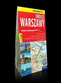 Okolice Warszawy mapa turystyczna - okładka książki