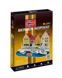 Port w Bergen (puzzle 3D) - zdjęcie zabawki, gry