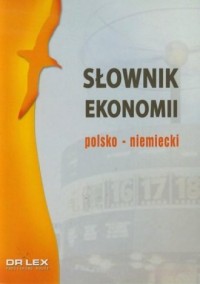 Słownik ekonomii polsko-niemiecki - okładka podręcznika