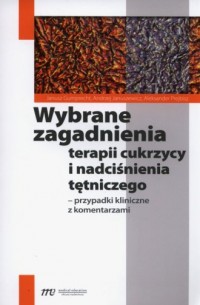 Wybrane zagadnienia terapii cukrzycy - okładka książki