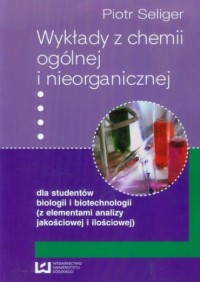 Wykłady z chemii ogólnej i nieorganicznej - okładka książki