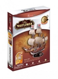 Żaglowiec Mayflower (puzzle 3D) - zdjęcie zabawki, gry