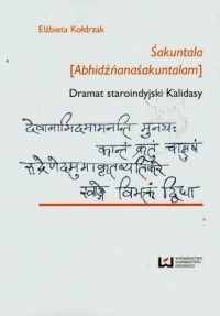 Dramat staroindyjski Kalidasy - okładka książki