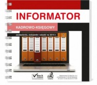 Informator kadrowo-księgowy 2015 - okładka książki