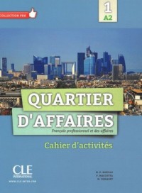 Quartier daffaires 1. Ćwiczenia - okładka podręcznika